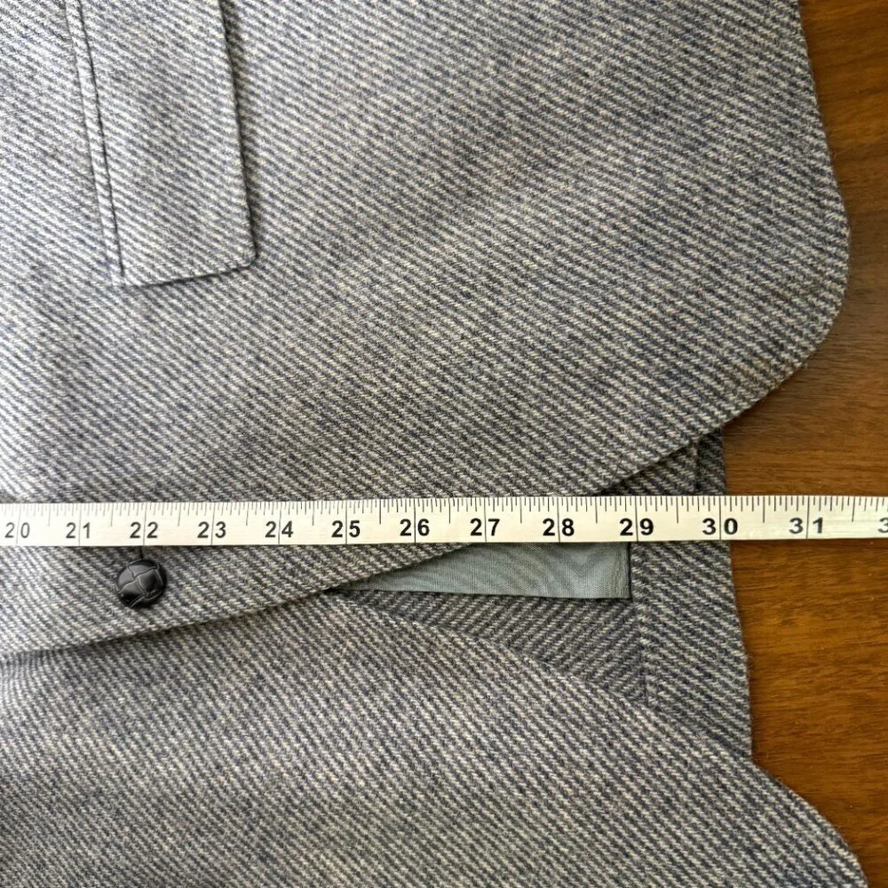 Kuppenheimer Blazer Sports Jacket Herringbone Gray
